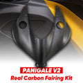 Ducati Panigale V2 (2025+) Carbon Fiber Front Upper Fairing Cowl - CarbonArt