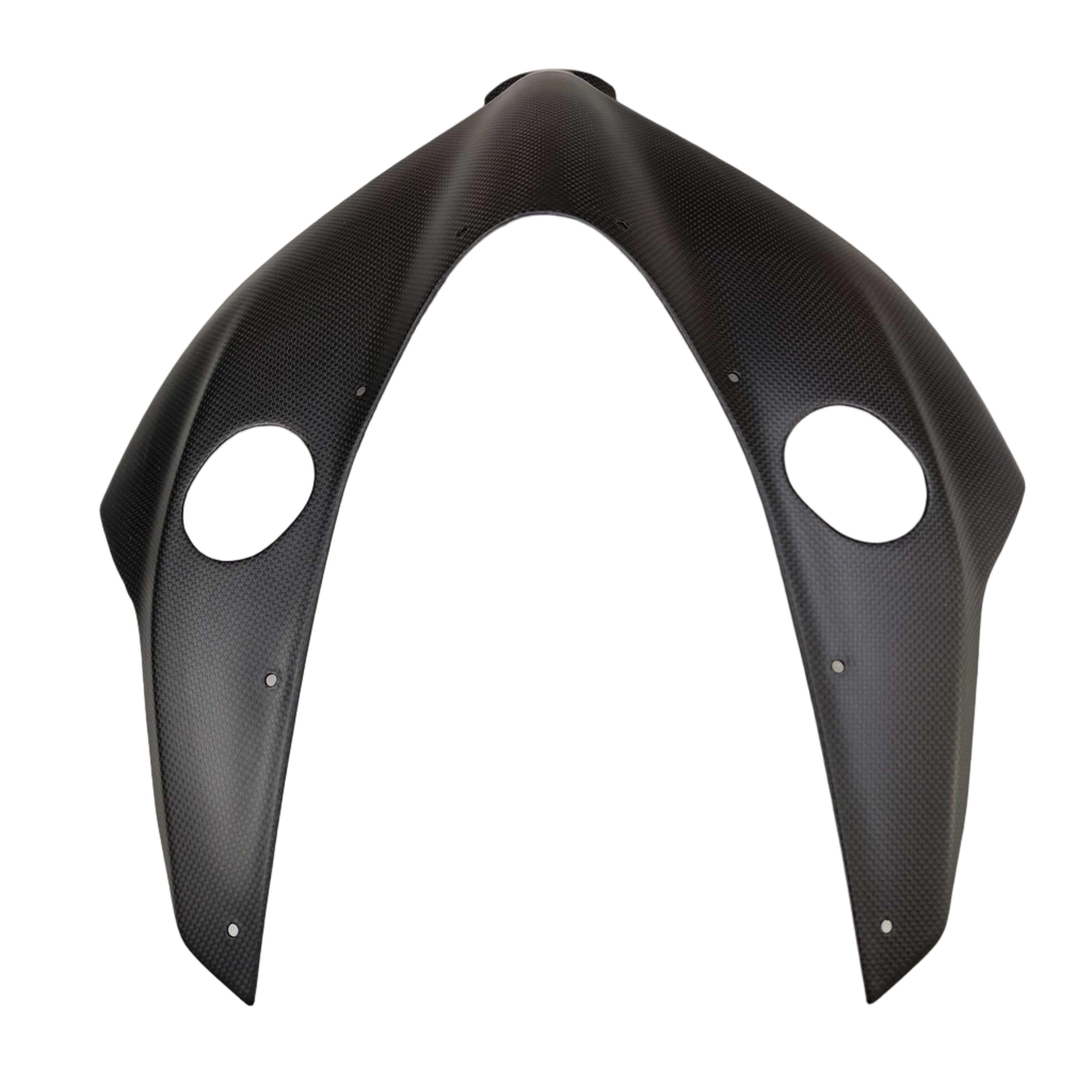 Ducati Panigale V2 (2025+) Carbon Fiber Front Upper Fairing Cowl - CarbonArt