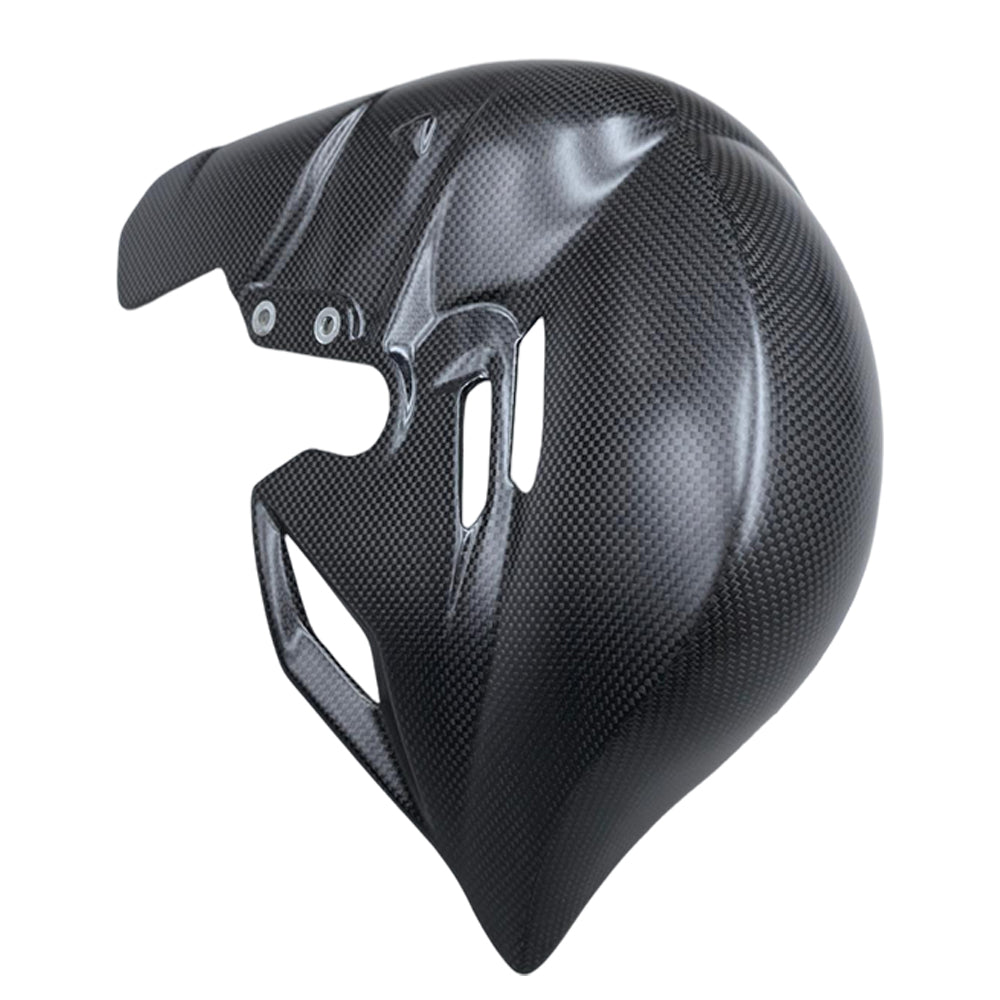 DUCATI PANIGALE V4 2025 Carbon Fiber Mid Exhaust Cover | Genuine Carbon Fiber