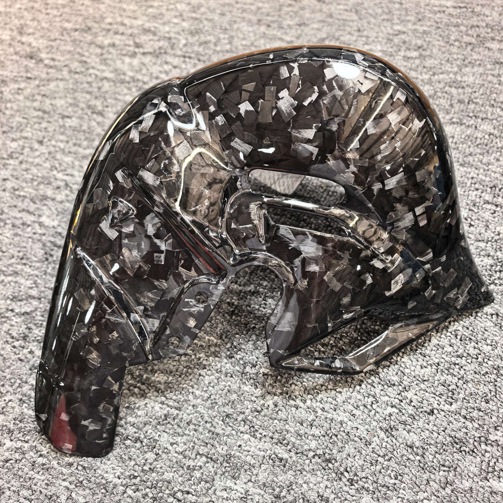 DUCATI PANIGALE V4 2025 Carbon Fiber Mid Exhaust Cover | Genuine Carbon Fiber